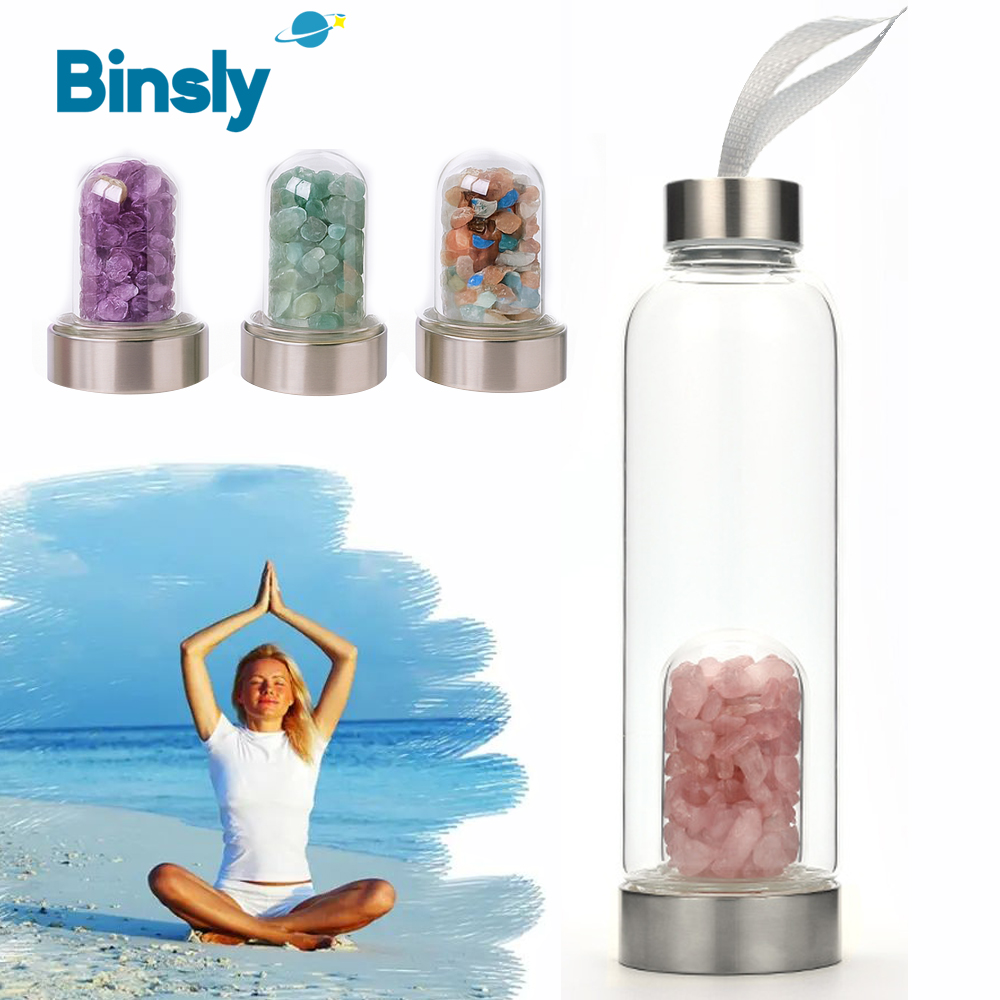 Rose Water Spray - Doğal Kristal Cam Su Şişesi, Değerli