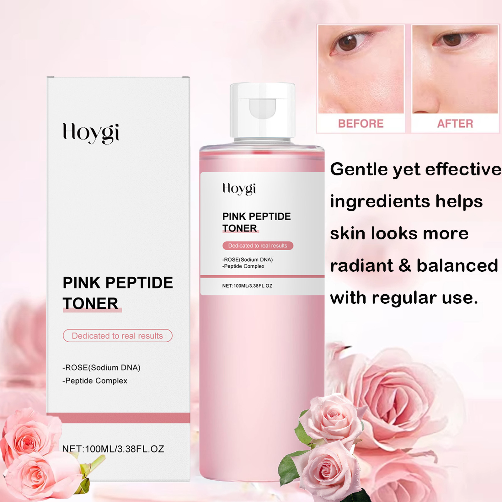 Rose Water Spray - Gül Özlü Tonik Işıltılı Cilt Yatıştırıcı